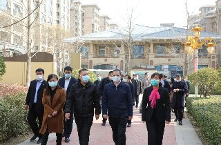 秦皇島市委副書記、市長丁偉等領(lǐng)導一行蒞臨燕達國際健康城參觀調(diào)研